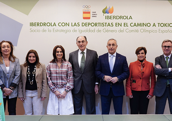 Foto Iberdrola y el Comité Olímpico Español (COE) firman un acuerdo de colaboración para impulsar la igualdad en el deporte.